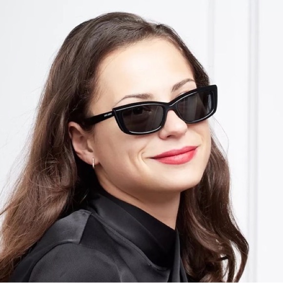 NEW SAINT LAURENT SL 658 001 BLACK GREY SL658 001 WOMEN SUNGLASSES SAINT LAURENT - Picture 1 of 10